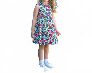 NEW RACHEL RILEY button-front dress in strawberry blossom